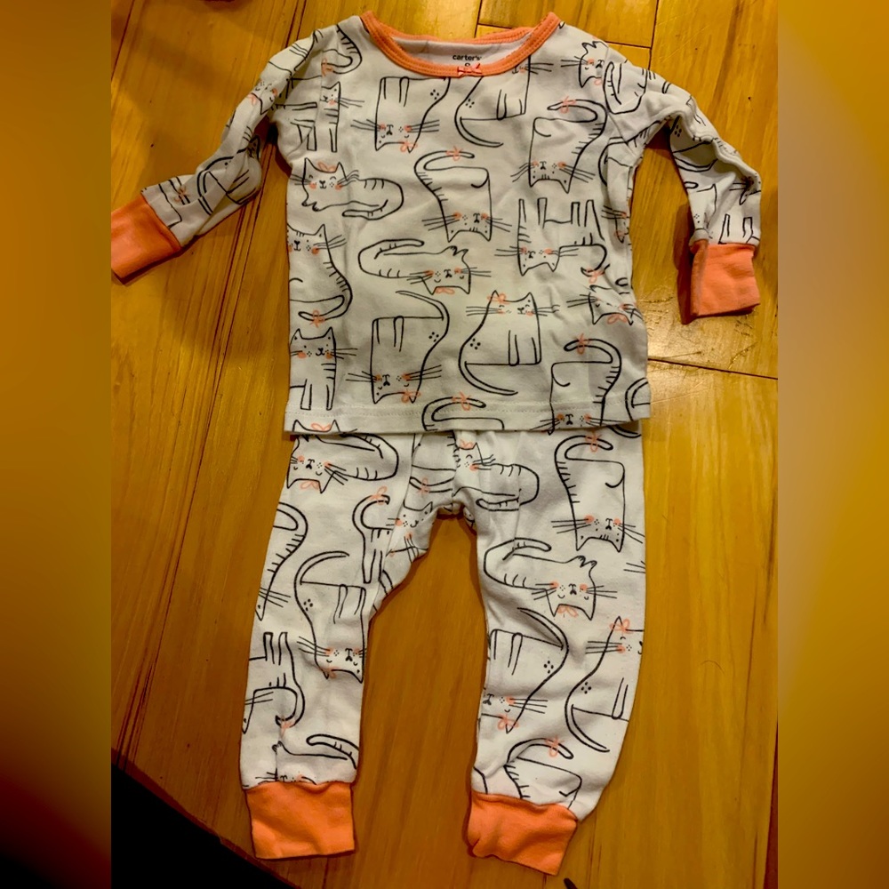 Pajamas! Carters brand, 12 mo
